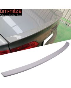 Fits 09-14 Audi A4 Quattro B8 RS Style Trunk Spoiler Painted #LY9C Lbis White