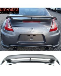 Fits 09-21 Nissan 370Z Z34 N Style Painted Trunk Spoiler Wing #KAD Gun Metallic