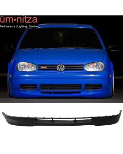 Fits 99-06 Volkswagen VW Golf MK4 MKIV OE 20TH Style Front Bumper Lip Spoiler PU