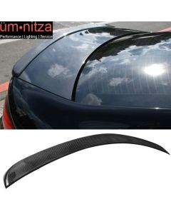 Fits 12-15 Benz C-Class C204 Coupe A Style Carbon Fiber (CF) Trunk Spoiler Wing