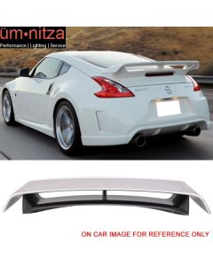 Fits 09-19 370Z Z34 Trunk Spoiler Painted #K23 Liquid Platinum Metallic #G41 ABS