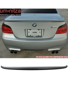 Fits 04-10 Benz 5 Series E60 AC Trunk Spoiler Wing Painted Gray Metallic # A52