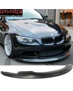 Fits 08-13 BMW E92 E93 E90 M3 C Style Front Bumper Lip Spoiler Splitter Kit PU