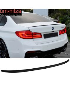 Fits 17-23 BMW G30 Sedan 4Dr M5 Performance Style Trunk Spoiler - ABS Unpainted