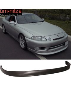 Fits 97-00 Lexus SC300 SC400 Front Bumper Lip Spoiler Unpainted PU Splitter Kit