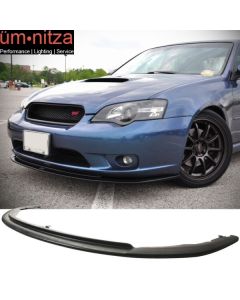 Fits 05-07 Subaru Legacy GT JDM Bumper Only Front Lip Spoiler - PU