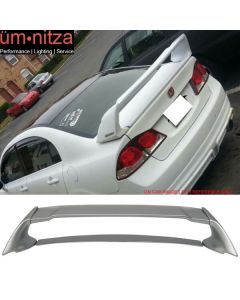 06-11 Civic Sedan Mugen Trunk Spoiler Painted #NH700M Alabaster Silver Metallic