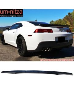 Fits 14-15 Chevy Camaro OE Type Trunk Spoiler Painted Old Blue Eyes Metallic ABS