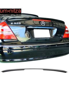 Fits 03-09 Benz W211 E Class E300 E350 AMG Style Unpainted Trunk Spoiler Wing