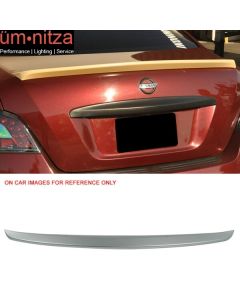 Fits 09-15 Maxima ST Style Trunk Spoiler Painted #K14 Radiant Silver Metallic