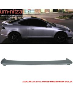 Fits 02-06 RSX DC5 OE Style Trunk Spoiler Painted # NH623M Satin Silver Metallic