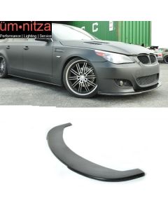 Fits 04-10 BMW E60 5 Series M5 Front Bumper Lip Spoiler Splitter - PU