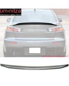 Fits 08-17 Lancer EVO X JDM Duckbill Trunk Spoiler Painted Dark Gray Pearl