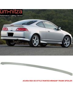 Fits 02-06 Acura RSX OE Style Trunk Spoiler Painted # NH624P Premium White Pearl