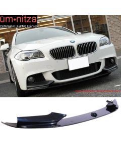 Fits 11-16 Fit BMW F10 Performance Front Lip Paint Two Tone Imperial Blue Pearl #A89