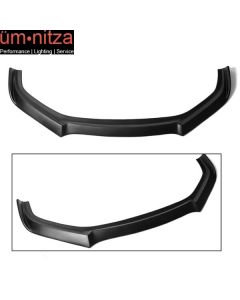 Fits 13-16 Scion FR-S GT Style Front Bumper Lip Spoiler Unpainted Black PP