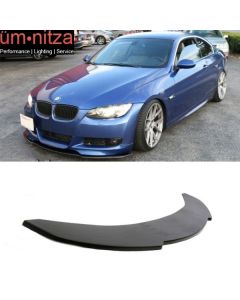 Fits 06-13 BMW E90 E92 E93 328i 335i V1 Front Bumper Lip Spoiler Splitter - PU