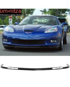 Fits 05-13 Chevy Corvette C6 Z06 OE Factory Style Front Bumper Lip Spoiler - PU