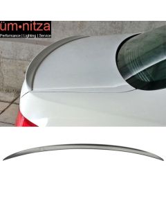 Fits 07-13 BMW 3 Series E92 Coupe M3 Style Unpainted Rear Trunk Spoiler Wing ABS