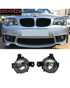 Fits 07-11 BMW E82 Coupe Fog Lights Lamp Replacement Pair