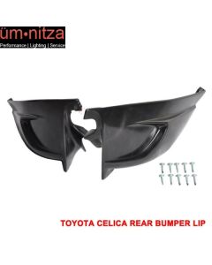 Poly Urethane J Style Rear Bumper Lip Spoiler Body Kit Fits 00-05 Toyota Celica