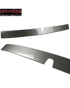 04-10 CLS-Class W219 4Dr Sedan L Style Roof Spoiler Painted Pewter Metallic #723