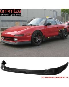 Fits 91-95 Toyota MR2 AW Aeroware Style Front Bumper Lip Spoiler Unpainted - PU