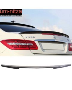 Fits 10-17 Benz W207 C207 E-Class Coupe Rear Trunk Spoiler Wing Carbon Fiber CF