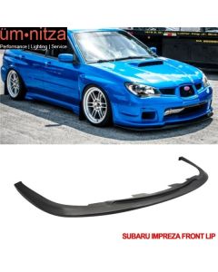 Fits 06-07 Subaru Impreza WRX STI S204 Front Bumper Lip Spoiler Splitter PP