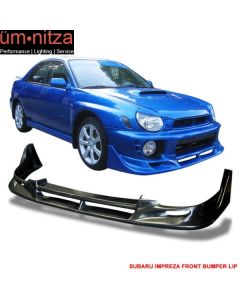 Fits 02-03 Subaru Impreza WRX Sti CW Front Bumper Lip Spoiler Kit