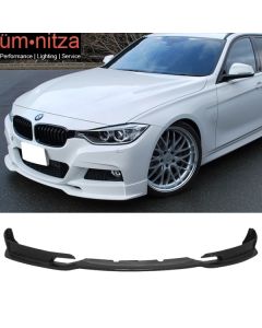 Fits 12-18 BMW F30 3-Series M-Tech M Sport E Style Front Bumper Lip Spoiler PU