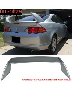 Fits 02-06 ACURA RSX DC5 Type R Trunk Spoiler #NH623M Satin Silver Metallic