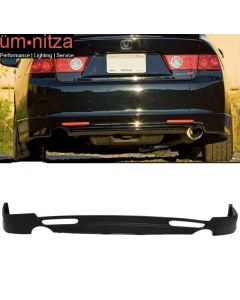 Fits 04-05 Acura TSX Sedan OE Style Rear Bumper Lip PU