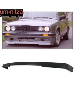 Fit 84-92 BMW E30 3 Series M-Tech Style Front Bumper Lip Spoiler Splitter PP