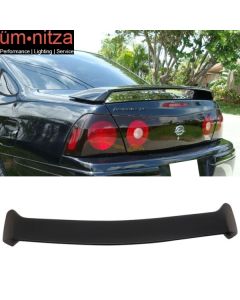 Fits 00-05 Chevy Impala OE Factory Style Rear Trunk Spoiler Wing - ABS