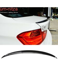 Fits 12-18 BMW F30 Sedan Performance Trunk Spoiler Painted #475 Black Sapphire