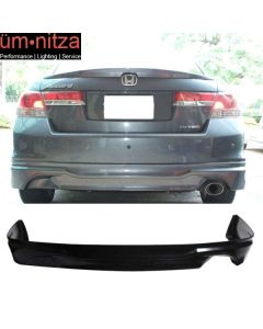 Fits 11-12 Honda Accord Sedan OE-Type Rear Bumper Lip PU