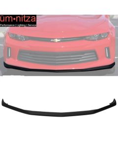 Fits 16-18 Chevy Camaro LT OE Style Front Bumper Lip Chin Spoiler ABS