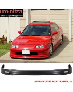 Fits 98-01 Acura Integra DC2 Mugen Style Front Bumper Lip Spoiler Splitter - PP