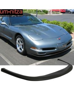 Fits 97-04 Chevrolet Corvette C5 IKON Aero Style Front Bumper Lip Spoiler Kit PU