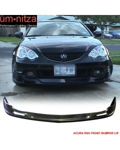 Fits 02-04 Acura RSX Sport Style Front Bumper Lip Lower Chin Spoiler Splitter PU