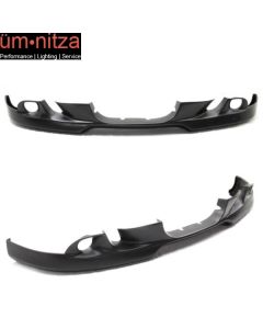 Fits 04-07 BMW E60 5Series Front Bumper Lip AC Style Painted Black Sapphire #475