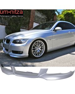 Fits 07-10 BMW E92 E93 3-Series M-Tech #354 Titanium Silver Front Bumper Lip