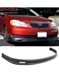 Fits 05-06 Toyota Corolla 4Dr Sedan Mugen Front Bumper Lip Spoiler - PP