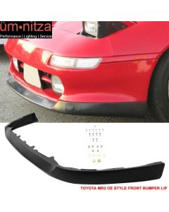 Fits 91-95 Toyota MR2 SW20 OE Style Front Bumper Lip Spoiler -  PU