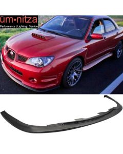 Fits 06-07 Subaru Impreza WRX Sedan & Wagon 4-Door STI Front Bumper Lip Splitter