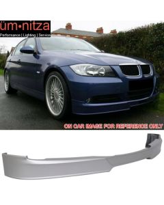 Fits 05-08 BMW E90 3 Series 4Dr AP Style Painted #354 Front Bumper Lip Kit PU