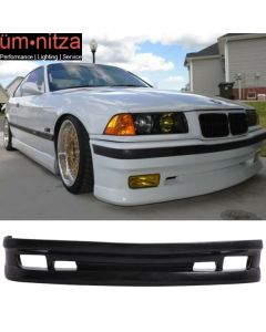 Fits 92-98 BMW E36 3 Series AC Type II Style Front Bumper Lip Spoiler Valance PU