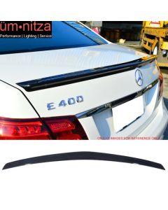 10-16 Benz E-Class W212 Sedan AMG Trunk Spoiler Painted #359 Capri Blue Metallic