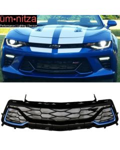 Fits 16-18 Chevy Camaro SS Only 50th Anniversary Front Lower Grille Painted